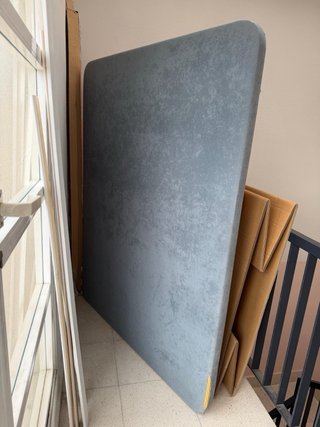 Somier protector mafera con patas de plástico