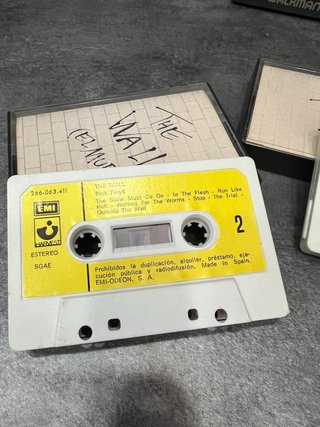 Pink Floyd The Wall Cassette Doble El muro 1979