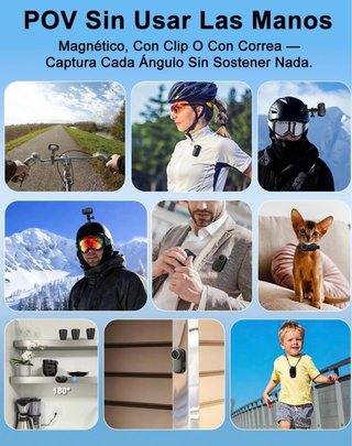 SIN ABRIR Cámara Deportiva 4K Wifi