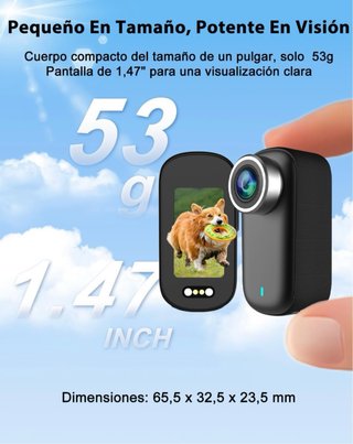 SIN ABRIR Cámara Deportiva 4K Wifi