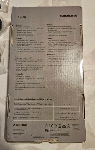 Auriculares Inalámbricos Sennheiser RS 2000 TV