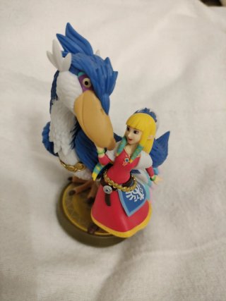 Figura Amiibo Zelda Pájaro Azul Nintendo