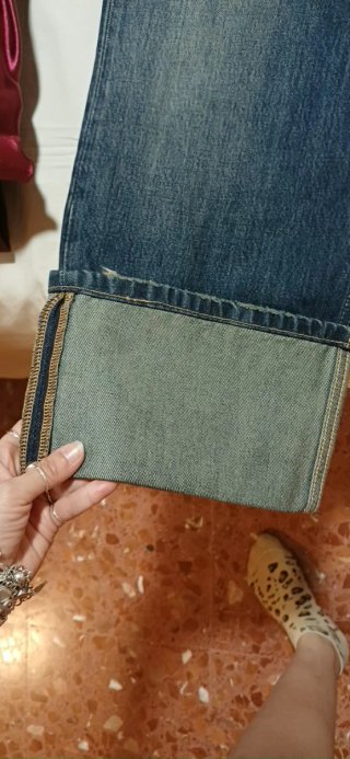 Pantalón vaquero Zara ancho Talla 36