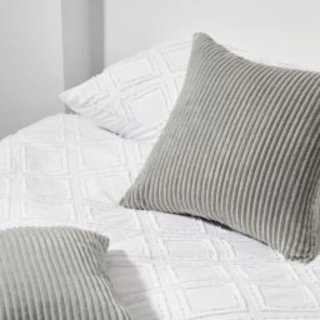 Topfinel 2 Fundas Cojín Gris 65x65