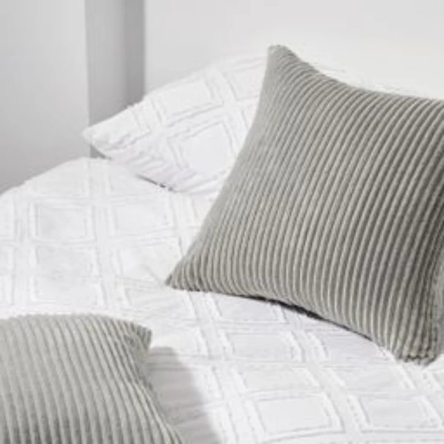 Topfinel 2 Fundas Cojín Gris 65x65