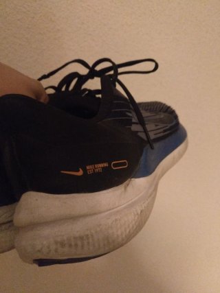 Zapatillas Nike Running Negras y Azules