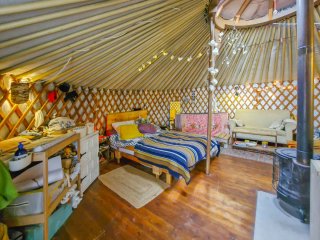 Yurta tradicional para vivir