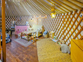 Yurta tradicional para vivir
