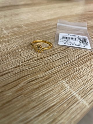 Anillo Pandora Doble Sol y Luna