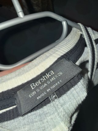 Vestido Bershka rayas XS