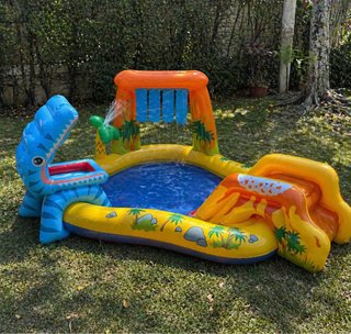 Alquiler Piscina Hinchable Dinosaurio