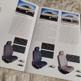 Catálogo Citroën AX 1993