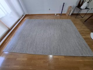 Alfombra Zara Home Gris 200x300