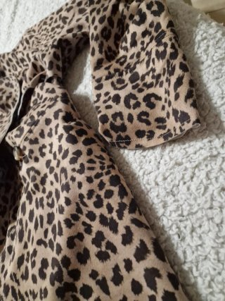 Chaqueta Estampado Leopardo