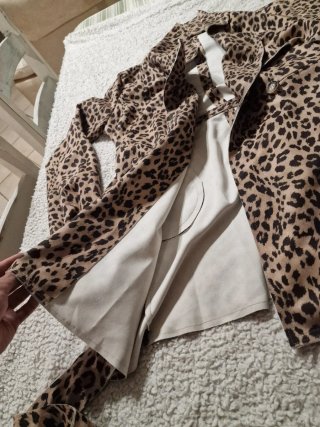 Chaqueta Estampado Leopardo