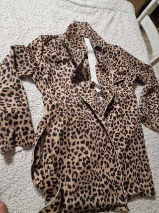 Chaqueta Estampado Leopardo