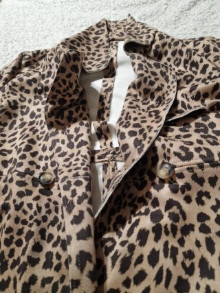 Chaqueta Estampado Leopardo