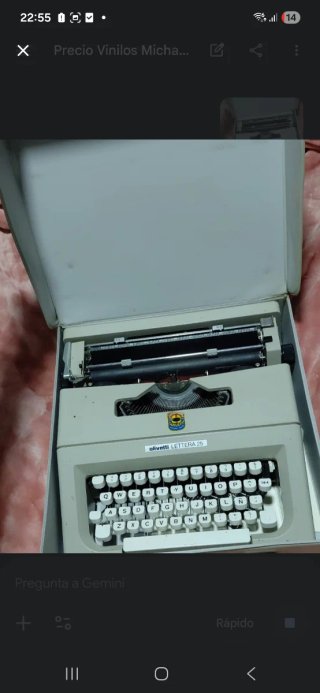 Máquina de escribir Olivetti Lettera 25
