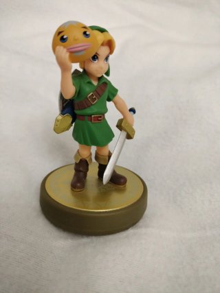 Amiibo Link Mayoras Mask Nintendo