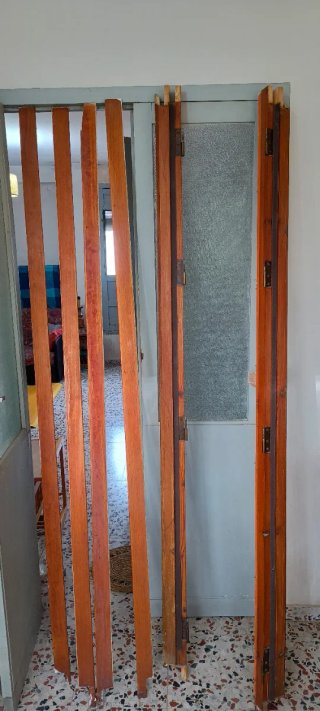 Balconeras madera 110x210 cm