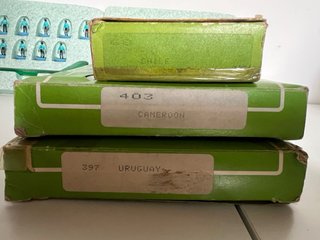 Lotto 3 Squadre Subbuteo LW (Anni 80/90)