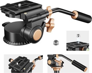Trípode Pro 10kg Cabezal Fluido CNC