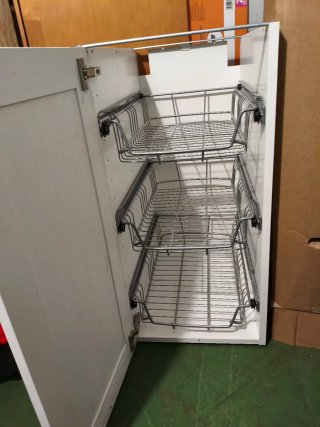 Mueble cocina IKEA METOD + cestos extraíbles UTRUS