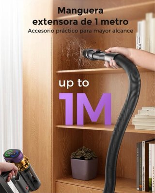 SIN ABRIR Aspiradora Inalámbrica 600W 68Kpa 1.8L