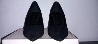 Zapatos de tacón negros talla 36