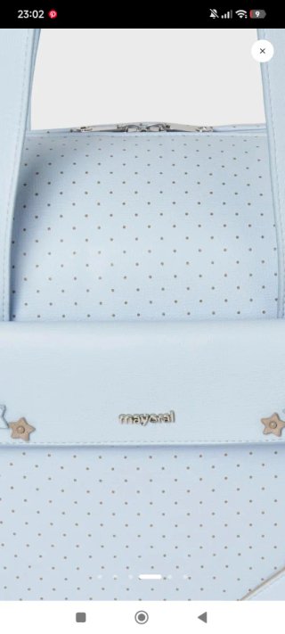 Bolso bebé Mayoral para cochecito