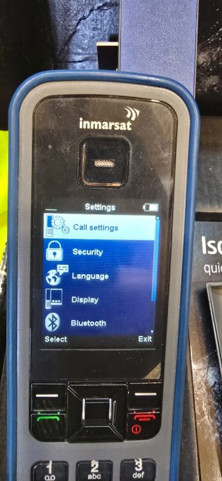 Teléfono Satélite Inmarsat IsatPhone PRO