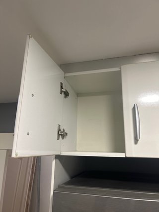 Armario pequeño blanco 2 puertas