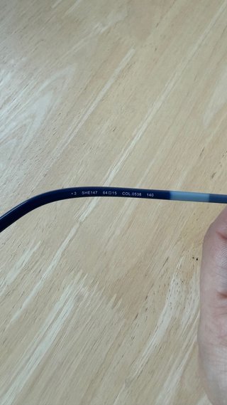 Gafas Carolina Herrera Negras/Azules