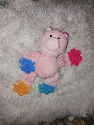 4 juguetes Bebé + 3 bodis 3/6meses