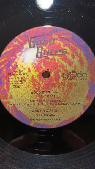 Good Bytes - Only You (Solo En Ti) 12" Maxi Single