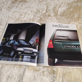 Catálogo Citroën AX 1991
