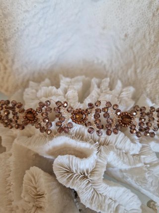Gargantilla choker con cristales