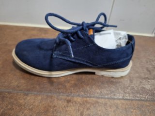 Zapatos planos azul marino talla 34