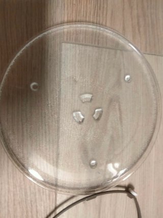 Piatto girevole microonde 25 cm con supporto