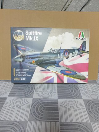 Maqueta Spitfire Mk.IX Italeri 1:48