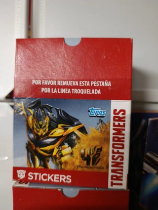 300 Sobres Topps Transformers + 3 album