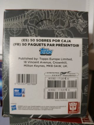 300 Sobres Topps Transformers + 3 album