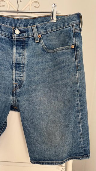 Levi's 501 W 33 Shorts Vaqueros Elàsticos Hombre