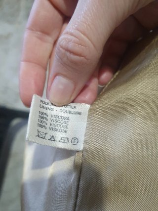 Giacca scamosciata Mabrun Uomo L Beige