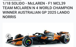Chiedere la disponibilità Modellini F1 1:18