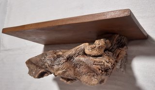 Estantería Rústica de Madera