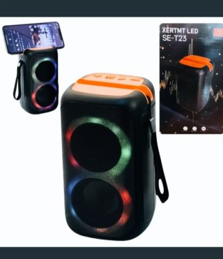 Parlante Bluetooth con Soporte Móvil RGB
