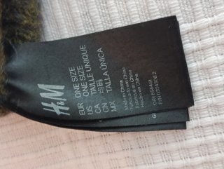 Manoplas H&M Lana Verde
