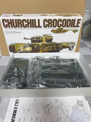 Maqueta Churchill Crocodile Tamiya 1/35