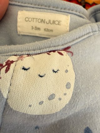Pijamas Cotton Juice 1-3 meses